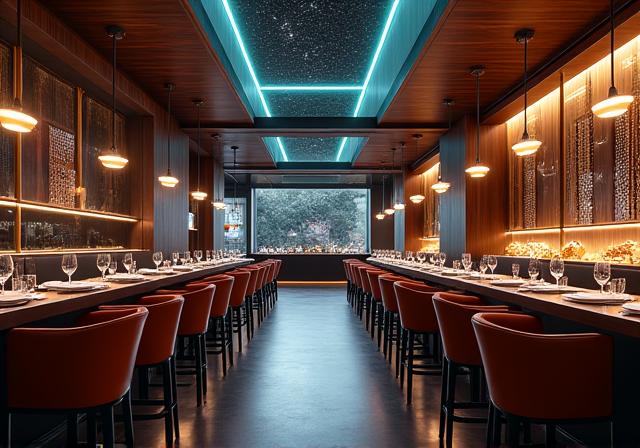 Restaurante con experiencia VR